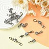 1Pc Alloy Crystal Rhinestone Magnetic Clasps LS-ALRI-YW0001-11B-4
