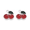 Fruit Alloy Enamel Charms PALLOY-S058-01P-10-2