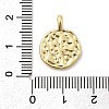Brass Enamel Pendants KK-P338-27G-03-3