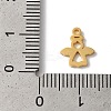 PVD Vacuum Plating 304 Stainless Steel Charms STAS-L081-025G-3