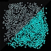 Glow in the Dark Luminous Transparent Glass Round Seed Beads LUMI-PW0004-006A-09-1