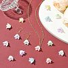 90Pcs 9 Styles Acrylic Pendants PALLOY-CJ00072-6