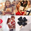 Cubic Zirconia Clover Brooch Pin JBR105F-8