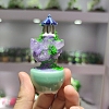 Natural Amethyst Pavilion Bonsai Decorations PW-WG69157-01-4