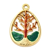 304 Stainless Steel Enamel Pendants STAS-S163-34G-01-1