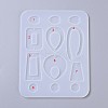 Earring Pendant Silicone Molds X-DIY-L023-31-2