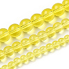 Transparent Glass Beads Strands X-GLAA-T032-T6mm-12-4