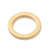 Golden Plated 304 Stainless Steel Charms STAS-K286-03I-G-2