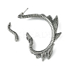316 Surgical Stainless Steel Cuff Earrings EJEW-E300-01AS-05-2