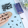 40Pcs 304 Stainless Steel Lobster Claw Clasps STAS-SC0008-92-3