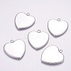 Tarnish Resistant 304 Stainless Steel Pendant Cabochon Settings STAS-E144-076B-2