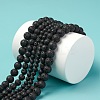 3 Strand 3 Sizes Natural Lava Rock Beads Strands G-FS0001-03-6