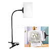Portable Rectangle Clip-On Magnifying Glass AJEW-WH0348-893-1