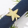 Brass Cuff Finger Rings for Women RJEW-U033-09G-02-1