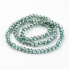 Electroplate Glass Beads Strands EGLA-P018-6mm-FR-C02-A-2