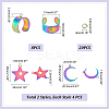 Charms Open Ring Making Kit STAS-UN0049-63-3