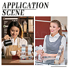 3 Sets 3 Styles Wood Postcard Display Riser Stands ODIS-UN0001-12-5