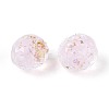 Handmade Foil Glass Beads FOIL-N029-10F-3