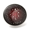 Twelve Constellation Creative Alloy Badges Constellation Brooches LS-JEWB-S033-01P-G-1