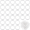 100Pcs 925 Sterling Silver Open Jump Rings STER-CN0001-41-1