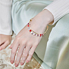 6Pcs 2 Colors Ion Plating(IP) 304 Stainless Steel Bangles Making MAK-BBC0001-22-5