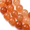 Natural Red Aventurine Beads Strands X-GSR023-6