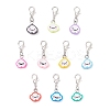 Polymer Clay Pendant Decorations HJEW-JM03950-S-1