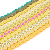 9 Strands 9 Styles Handmade Polymer Clay Bead Strands CLAY-TA0001-74-2