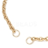 304 Stainless Steel Cable Chain Bracelet Making AJEW-JB01474-2