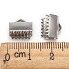 Tarnish Resistant 304 Stainless Steel Ribbon Clamp Ends LS-STAS-J011-08-3