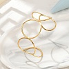 304 Stainless Steel Cuff Bangles for Women BJEW-U023-02G-1