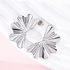304 Stainless Steel Stud Earrings for Women EJEW-K306-10P-3