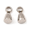Non-Tarnish 201 Stainless Steel Tail Chain Drop Charms LS-STAS-D061-04D-P-1