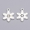 Tibetan Style Alloy Snowflake Pendants LS-TIBEP-EA115Y-S-FF-2