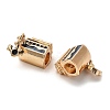 Alloy Enamel European Beads FIND-Q115-05G-2