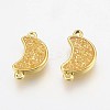 Electroplate Druzy Resin Links connectors LS-RESI-F014-D01-1