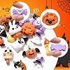 20Pcs 10 Styles Halloween Theme Opaque Resin Pendants RESI-YW0001-86-3