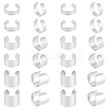 30Pcs 3 Styles 304 Stainless Steel Cuff Rings STAS-UN0059-25-1