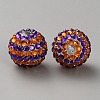 Halloween Theme Resin Rhinestone Beads RB-WH0003-08D-2