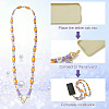 Alloy with Weave Cotton for DIY Keychains AJEW-CJ0001-32B-3
