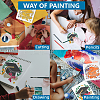 1Pc PET Hollow Out Drawing Painting Stencils DIY-MA0004-61B-06-6