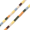 Handmade Porcelain Imitation Lava Rock Beads Strands PORC-A029-02B-1
