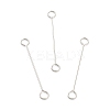 Non-Tarnish 316 Surgical Stainless Steel Eye Pins X-STAS-P277-A02-P-1