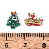 Christmas Theme Opaque Resin Cabochons CRES-T025-21-3