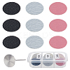 Foot File Sandpaper Disc with Metal Shaft FIND-WH0519-24-1