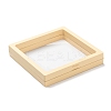 Square Transparent PE Thin Film Suspension Jewelry Display Box LS-CON-D009-01C-01-2