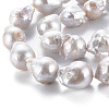 Natural Baroque Pearl Keshi Pearl Beads Strands PEAR-S019-04C-4