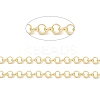 3.28 Feet Rack Plating Brass Rolo Chains X-CHC-B021-02G-2