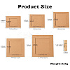 5 Sets 5 Styles Rectangle Cowhide Paper Hanging Photo Frame DIY-CJ0002-66-8