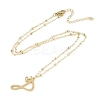 304 Stainless Steel Pendant Necklaces NJEW-H029-02G-P-2